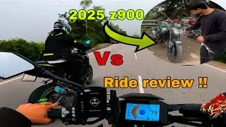 2025 KAWASAKI Z900 FULL REVIEW 🤩| ONE IN HIMACHAL | RIDE REVIEW !! 2024 vs 2025 drag 