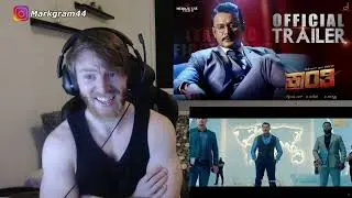Kranti Official Trailer | Darshan Thoogudeepa (REACTION By Foreigner) #kranti #dboss #krantitrailer