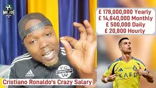 Cristiano Ronaldo's Crazy Salary at Al-Nassr in Pounds and Shillings