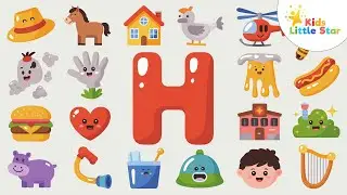 H for Horse 🐴 | Learn 20 Words Starting with H | Alphabet Vocabulary for Kids🌟