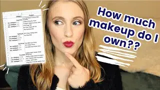 MAKEUP INVENTORY Update & Collection Goals for 2020 | How much makeup do I own??