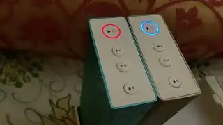 Blue speaker battery Powers Low please charge