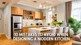 10 Mistakes to Avoid When Designing a Modern Kitchen