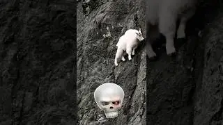 🌍 World&rsquo;s best animal climbing💀#shorts
