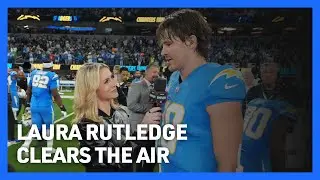 Laura Rutledge Explains Her Controversial ESPN Interviews and Viral Sprint Across the Field
