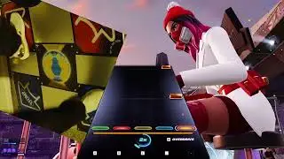 Pump It Up Fortnite Festival Expert: Holiday Green Day Drum