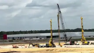 AWS Hyperscale Data Center construction. Madison County Mississippi