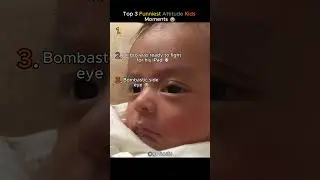 Top 3 Funniest Attitude Kids Moments 😂 | Sassy Kids Reactions Compilation