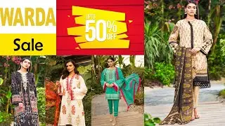 Warda Sale Upto 50% OFF On Summer Collection || Warda Summer Sale 2020