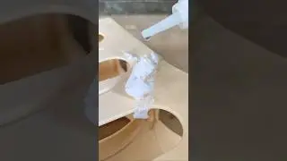 Ingenious method! Pour glue on styrofoam and fix all broken plastic parts at home!