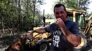 How To Run A Backhoe Ford 555 Like A MAN!  THE END