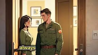 A Heartfelt Goodbye Soldier Leaves for Deployment 🗽