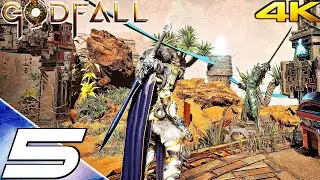 GODFALL - Gameplay Walkthrough Part 5 - Lunara Boss Fight (Full Game) 4K 60FPS PC/PS5