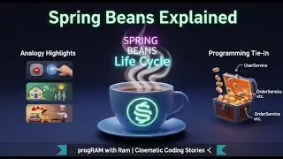 Spring Beans Explained with Coffee ☕ | Cinematic Spring Boot Tutorial | progRAM | Tanglish -Tamil