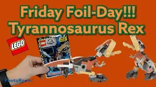 LEGO Fan UK Friday Foil Day!!! Jurassic World - Tyrannosaurus Rex 122005