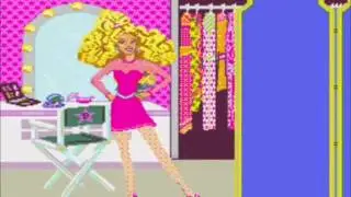 Видео обзор игры для СЕГИ Barbie Super Model (Sega)