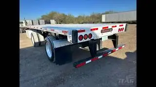 2020 Transcraft 53ft Flatbed Trailer - Combo, Aluminum Floor, Rear Sliding Axle, Toolbox