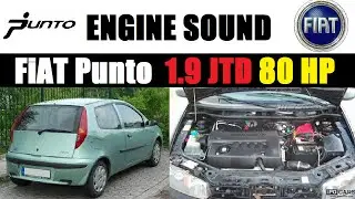 🎶 Fiat Punto II 1.9 JTD 80 HP : Exhaust & Engine sound acceleration - فيات بونتو