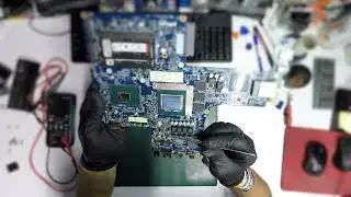 #DreamMachines NH55EDQ - laptop po zwarciu, martwy. PRODUCENT WYCENIŁ NAPRAWĘ NA PONAD 4000 ZŁ!