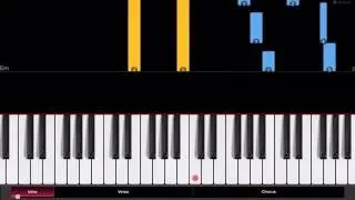 Sword Art Online II - Courage - Piano Tutorial - Easy Version