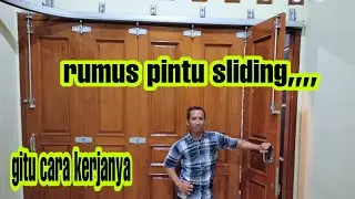 Rumus pintu tikung sliding,,,,ternyata semudah itu