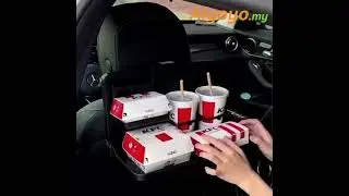 Foldable Car Seat Back Tray @AiYOYO.my