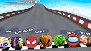 Going Balls | Crazy Race 10 Vs Funny Epic Race, Banana Frenzy, Goal Ball - Satisfying Mobile Games