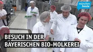 Ministerpr&auml;sident Markus S&ouml;der besucht Bayerische Bio-Molkerei!