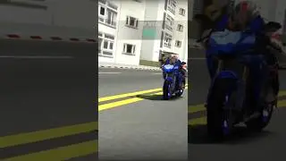 Yamaha R1 driving #ytshorts #shortvideo #viralvideo #gamingcloud