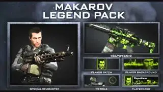 New Customization Packs (Rorke, Hazmat, Zakhaev, Makarov) - COD Ghosts