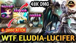 3 SEC LUCIFER COMBO with BRUTAL DMG ELUDIA IN RTA SUMMONERS WAR