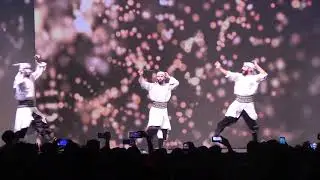 Dubai global village cultural program , national day