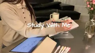Study with me l 어김없이 찾아온 퇴근후 공부시간l realsoundㅣ스터디윗미 l 함께 공부해요