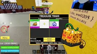 Торговля LEOPARD Fruit и рейтинг предложений других игроков (Blox Fruits) Часть 1