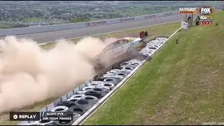 Supercars - Dick Johnson Racing/Team Penske Crashes