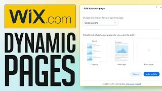 Wix Dynamic Pages Tutorial For Beginners (2026) Step by Step
