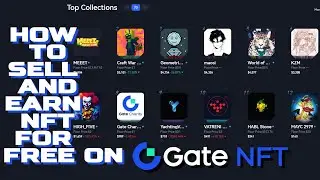 How to SELL your own NFT on GATE.IO for FREE!