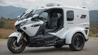 Электрический трехколесный кемпер Honda Gold Wing 2025 года &mdash; непревзойденный электромобиль для п...