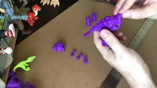 Динозавр, распечатанный на 3D-принтере: Анкилозавр (Anky&rsquo;) &mdash; руководство по сборке &mdash; Lil&rsquo; Dino Pals через 3DKToys.com
