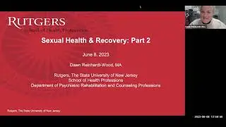 Foundational Community Supports: Sexual health & recovery Part 2