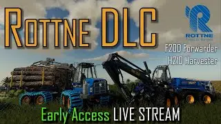 Rottne DLC ~ Ранний доступ ~ LIVE! ~ Farming Simulator 19