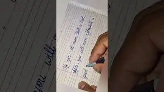 calligraphy #handwriting #art   #english #writing #shorts #viral #name  #motivation