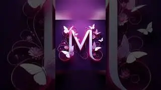 m letter wallpaper like comment and subscribe