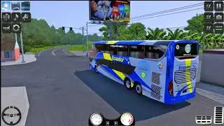 Bus simulatorindonesia Il new euro coach bus simulator II #games #gameplay #bussimulatorindonesia