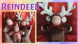 Make a Waldorf Doll Christmas Reindeer &ndash; Step-by-Step Sewing Tutorial