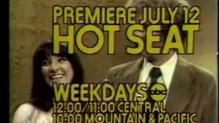 ABC game show promo The Hot Seat 1976