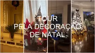 TOUR POR DECORAÇÃO DE NATAL!2024🎄✨🎅🏼#christmas #casadalili