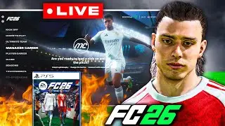 FC 26 is HERE! Playing Career Mode, New Features, Gameplay and Mods? 👀🔴