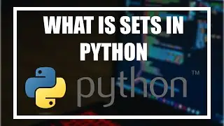 Sets in Python