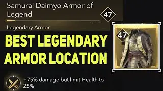 AC Shadows BEST LEGENDARY Armor Location, Assassin's Creed Shadows Samurai Daimyo Armor Of Legend